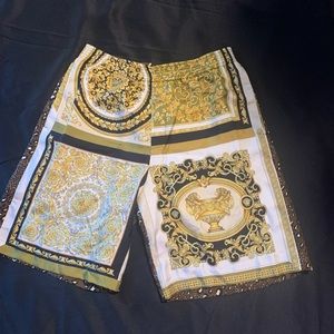 Versace Silk Shorts